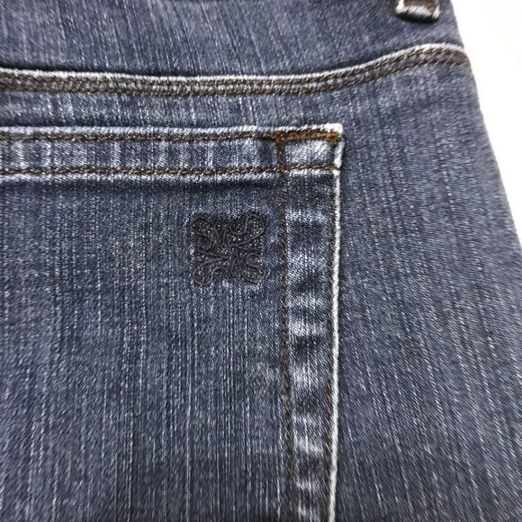 Vera‎ Wang Simply Vera straight blue jeans 8 - Picture 7 of 8